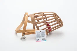Covetrus Bozal de Plástico para Perro con Correa de Cuero Talla 3